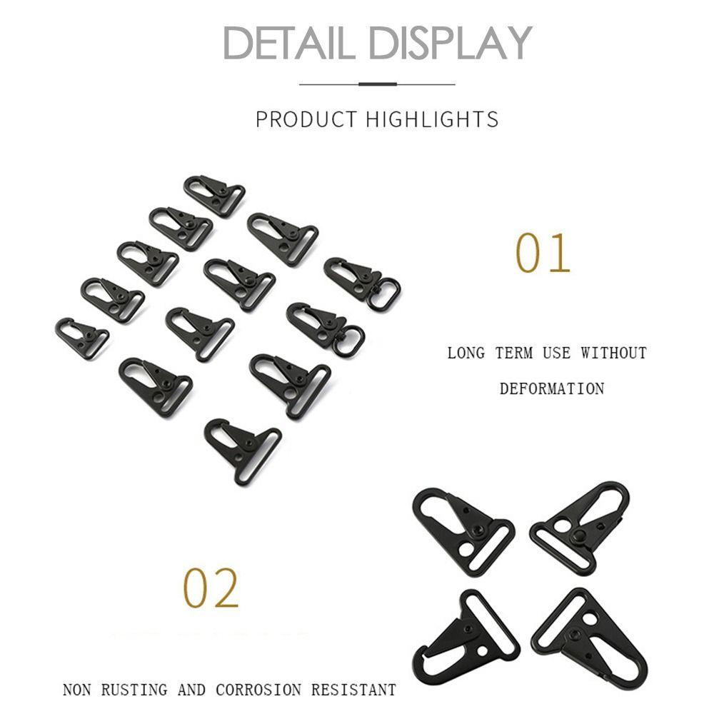 SHOUKEY 5pcs Eagle Mouth Buckle New Outdoor Climbing Clips Tool Belt Carabiner