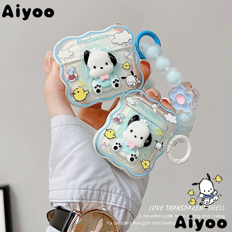 Vỏ Bảo Vệ Hộp Sạc Tai Nghe Airpods3 Pro2 airpods1airpods23 AM2H Họa Tiết Hoạt Hình Pacha Dog Dễ Thương Tiện Dụng
