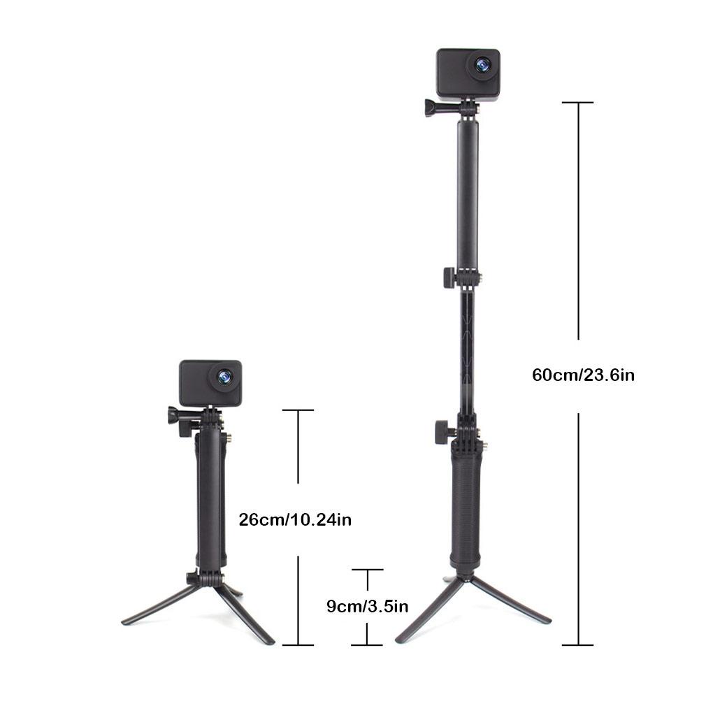 Gậy Tự Sướng Có Thể Gập Lại Kèm Kẹp Có Thể Điều Chỉnh Tiện Dụng