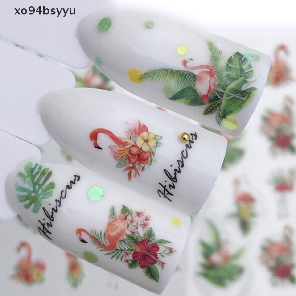 Bộ 2 Miếng Dán Trang Trí Móng Tay Nghệ Thuật Xo94Bsyu VN