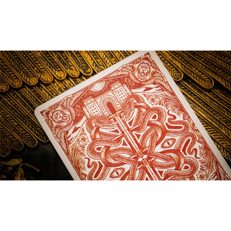 Bộ bài tây, bài ảo thuật Babylon Playing Cards by Riffle Shuffle - Bài Mỹ - Bài Chính Hãng