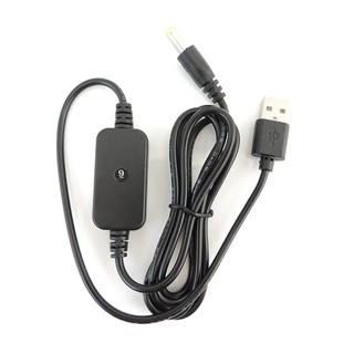 Usb power boost line usb dc 5v to dc 9v 12v step up cable module connector converter adapter cáp cấp nguồn 5.5 * 2.1mm plug fvn