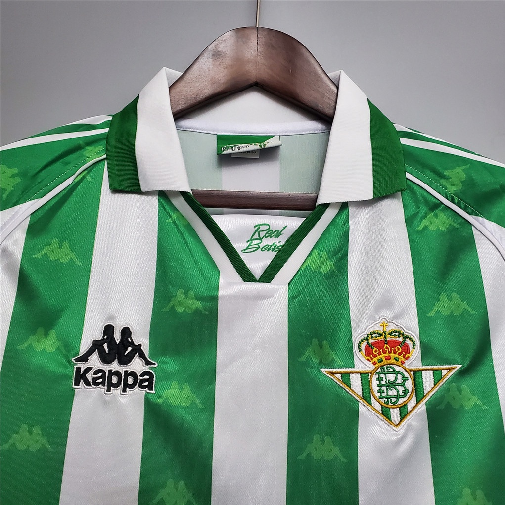 Áo Bóng Đá Đội Nhà Real Betis 95-97 Kiểu Retro Cá Tính