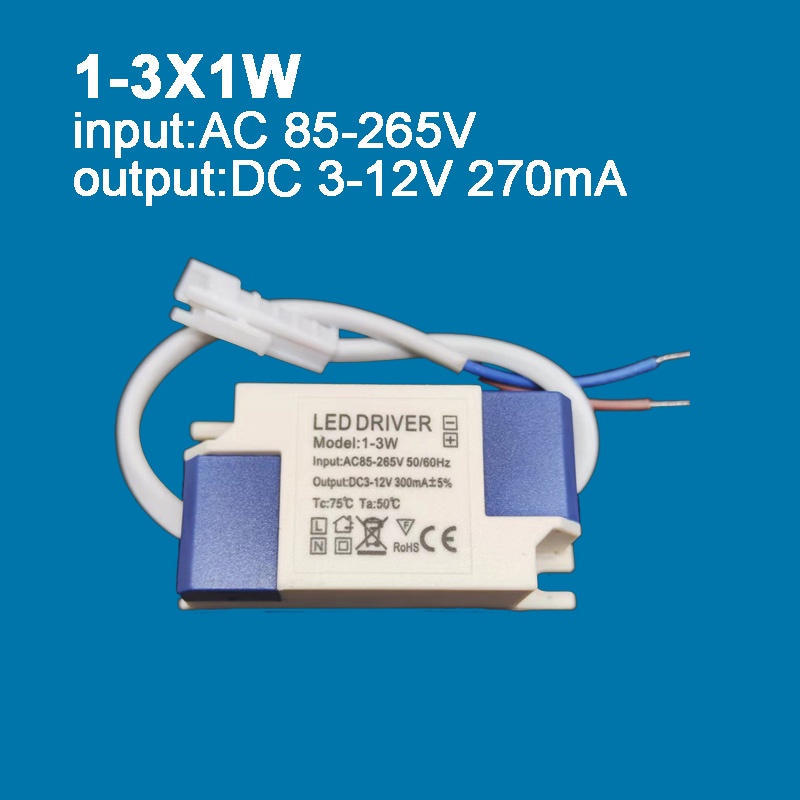 Bộ ĐiềU KhiểN Cung CấP ĐiệN AC 85V - 265V Cho ĐèN TrầN 3W - 36W