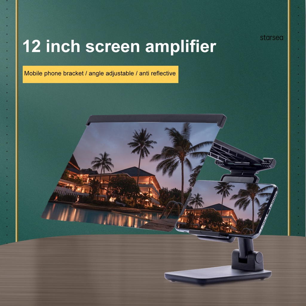 Kính Lúp SS-Screen ABS 3D 12 inch Có Thể Điều Chỉnh Bảo Vệ Mắt Cho Xem TV