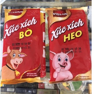 Linhmart- Xúc xích Ăn Liền Vissan 160g