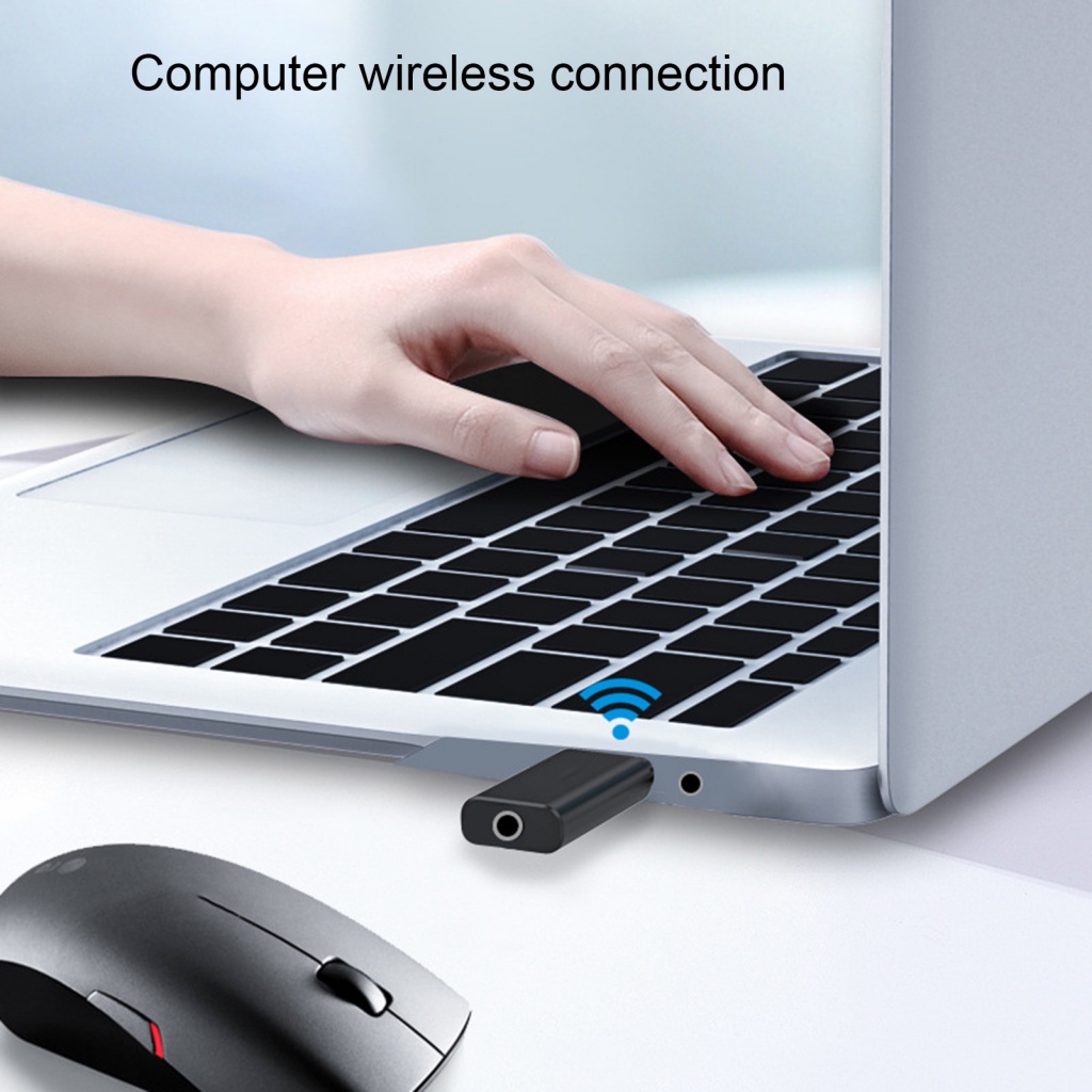 Usb Bluetooth 5.0 Truyền Tín Hiệu Không Dây 2 Trong 1 Cho TV / Máy Tính