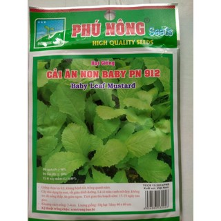Hạt giống Cải Ăn Non gói 20gr