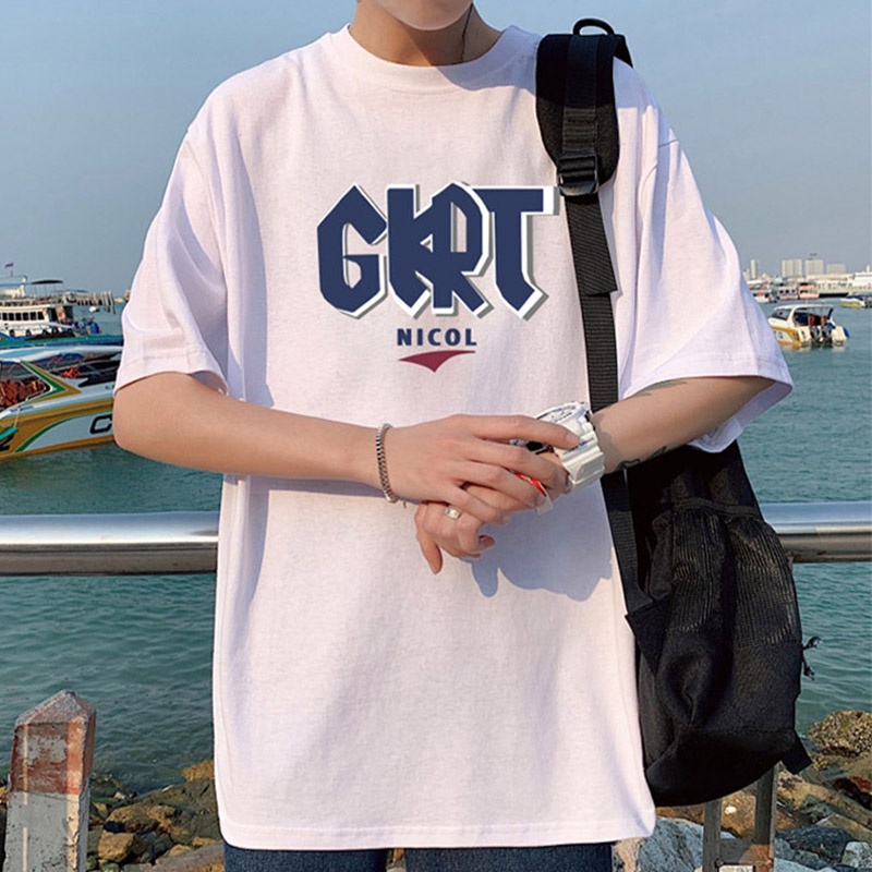 Áo thun AOKANG tay ngắn phong cách Hàn Quốc thời trang mùa hè mới trẻ trung dành cho nam