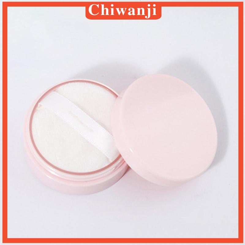 Hộp Đựng Phấn Bột Rỗng Kèm Mút Tiện Dụng