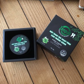 Bột Than Tre Hoạt Tính Zenpali Làm Trắng Răng, Hết Hôi Miệng,Sau Lần Đầu Sư Dụng