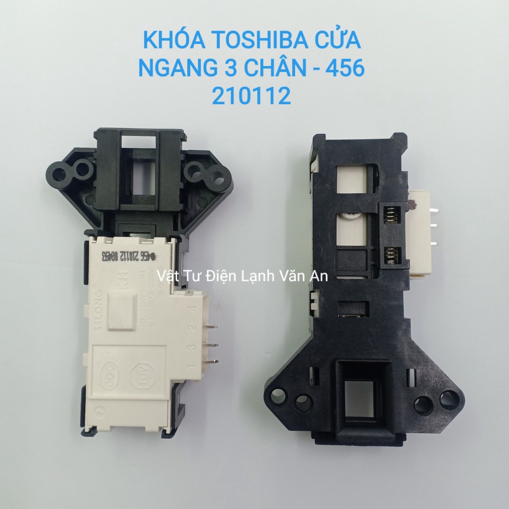 Công tắc khóa cửa máy giặt Toshiba cửa ngang