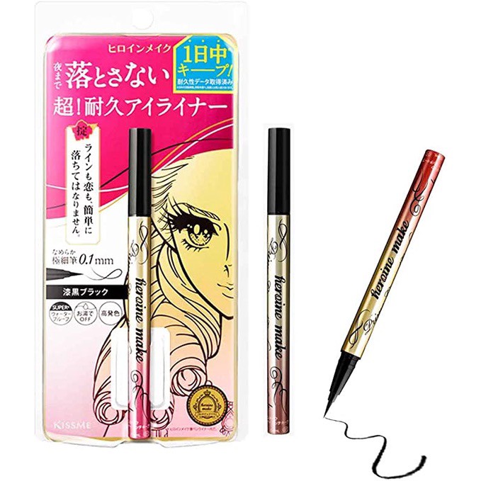 Kẻ mắt Kiss me _ nét mảnh dễ kẻ