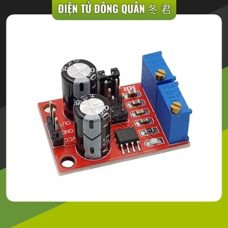 Mạch Tạo Xung NE555 - sử dụng để tạo xung vuông với tần số và biên độ có thể điều chỉnh được trên mạch
