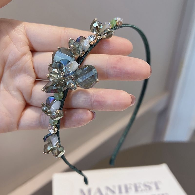 Băng Đô Cài Tóc Đính Đá Dễ Thương Cho Nữ