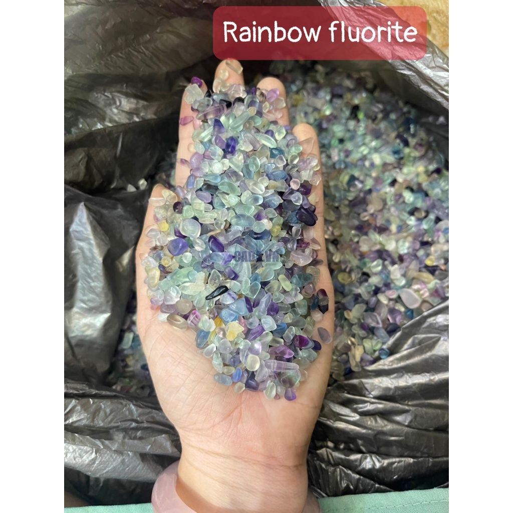 Đá vụn Rainbow Fluorite | CADA DECOR