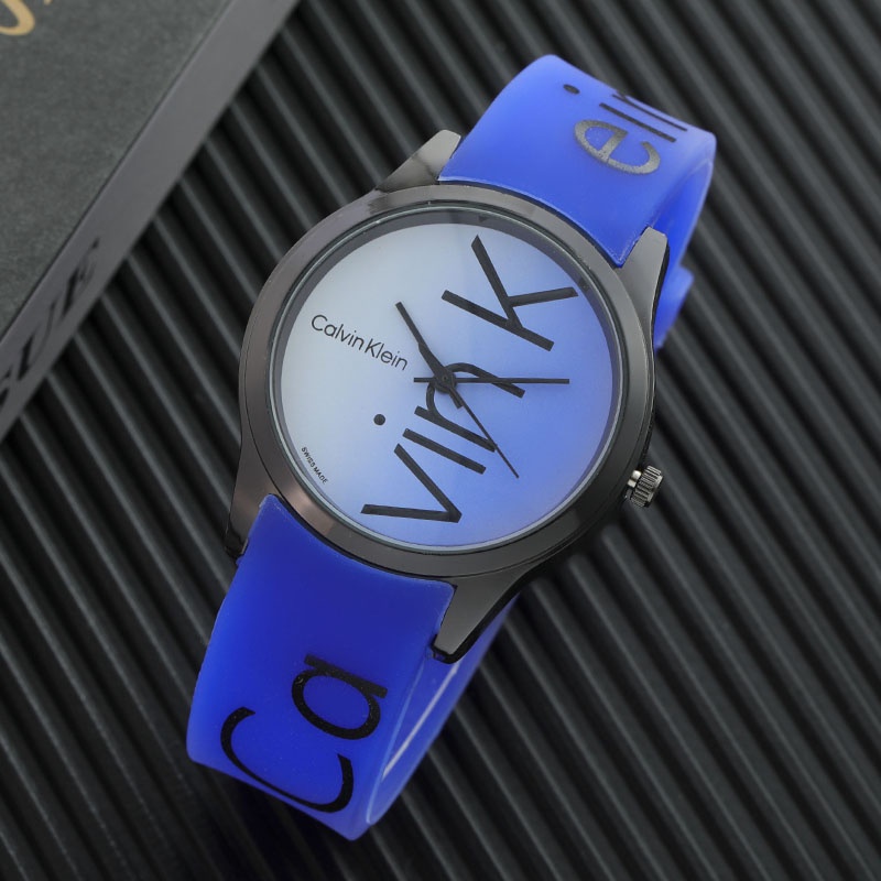 Đồng Hồ Quartz Dây Silicone Thời Trang 2023