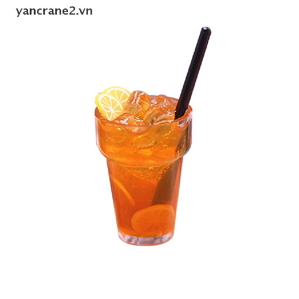1 Mô Hình Ly Trà Chanh Mini Tỉ Lệ 1: 12 Trang Trí Nhà Búp Bê {YAN2} 1: 12