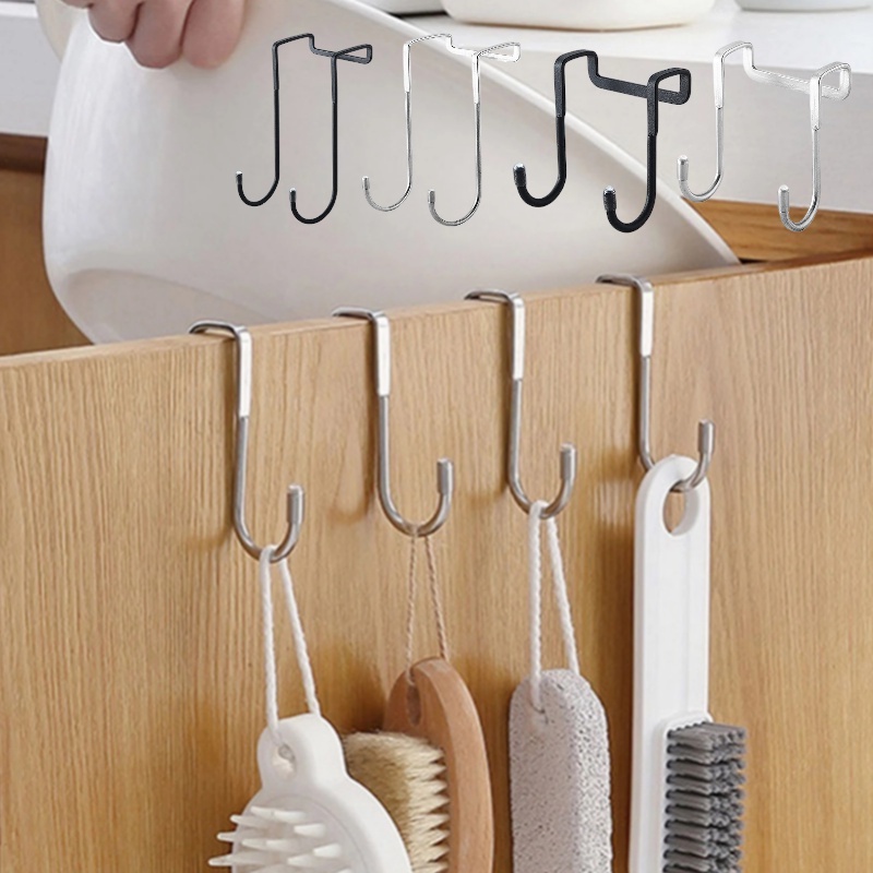 Móc Treo Đồ Dùng Hình Chữ S Bằng Thép Không Gỉ Tiện Dụng Cho Nhà Bếp