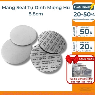 [Màng Seal Tự Dính 8.8cm] Màng Seal Tự Dính Miệng Hũ 8.8cm, Hũ Nhựa Nắp Nhôm 800ml,1000ml,1200ml