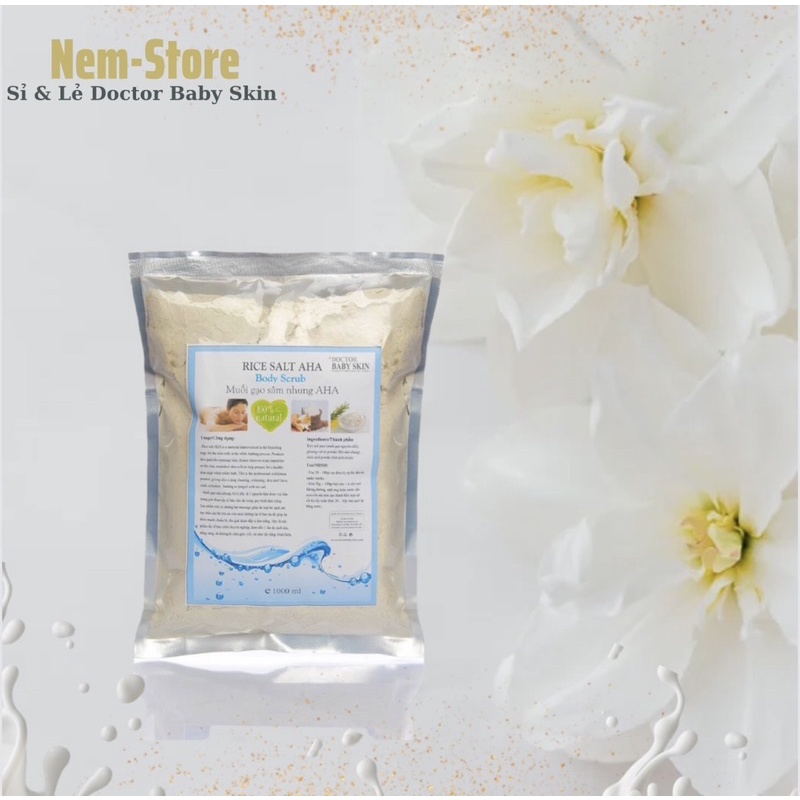 MUỐI GẠO SÂM NHUNG AHA DOCTOR BABY SKIN