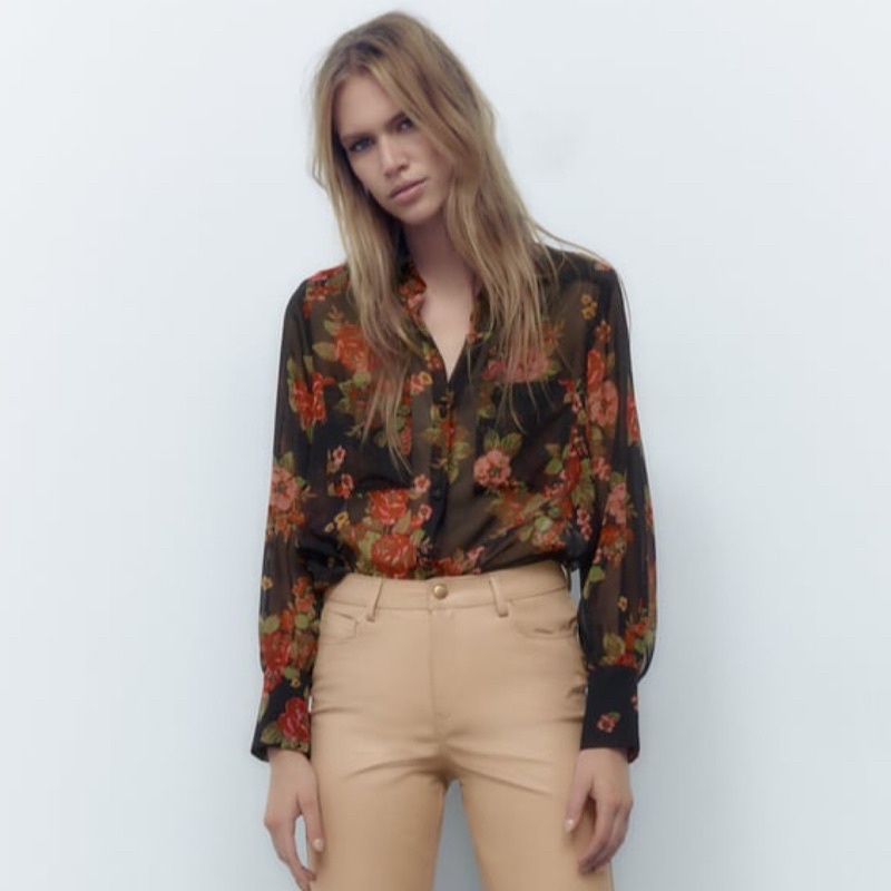 [Zara Auth] Áo Sơ Mi Nữ Zara Size Xs