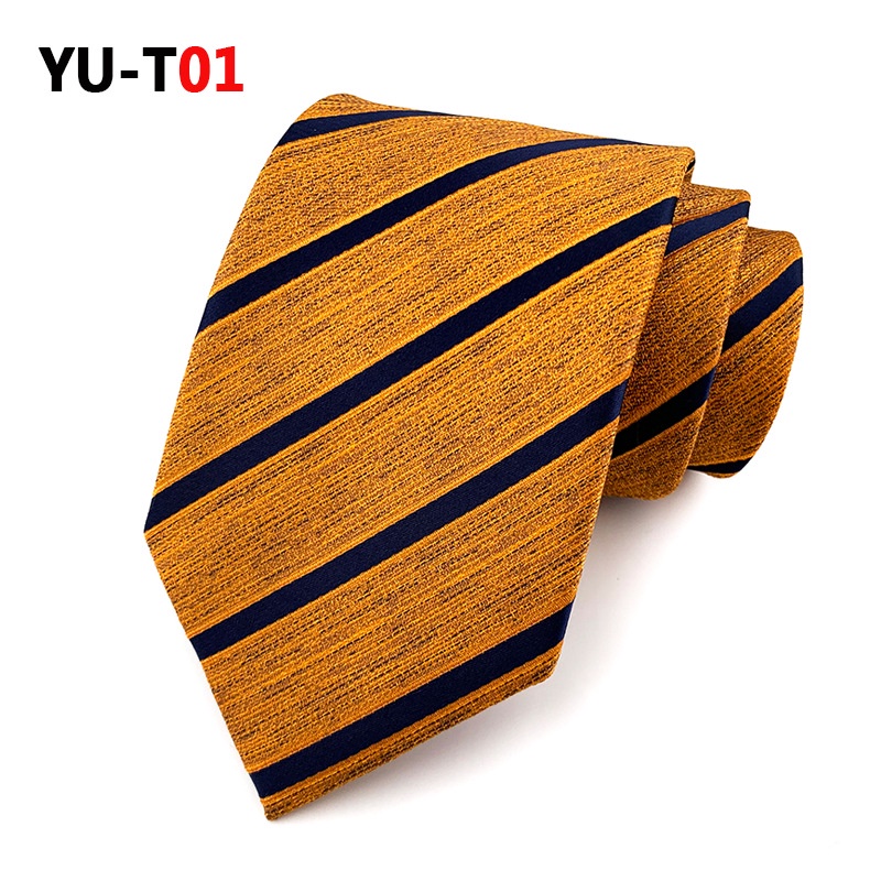 Cà Vạt EFAN Họa Tiết Sọc/Màu Trơn/Hoa 20 Kiểu Tùy Chọn 8cm Dệt Jacquard Dành Cho Đeo Hàng Ngày/Dự Tiệc Cưới/Làm Quà