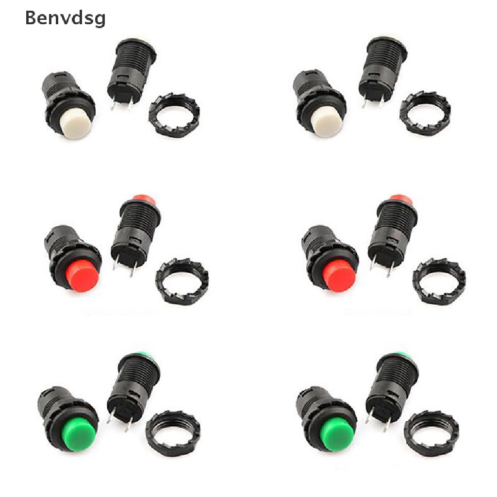 Bộ 6 Công Tắc Nút Nhấn Tự Khóa DS-428 / 427