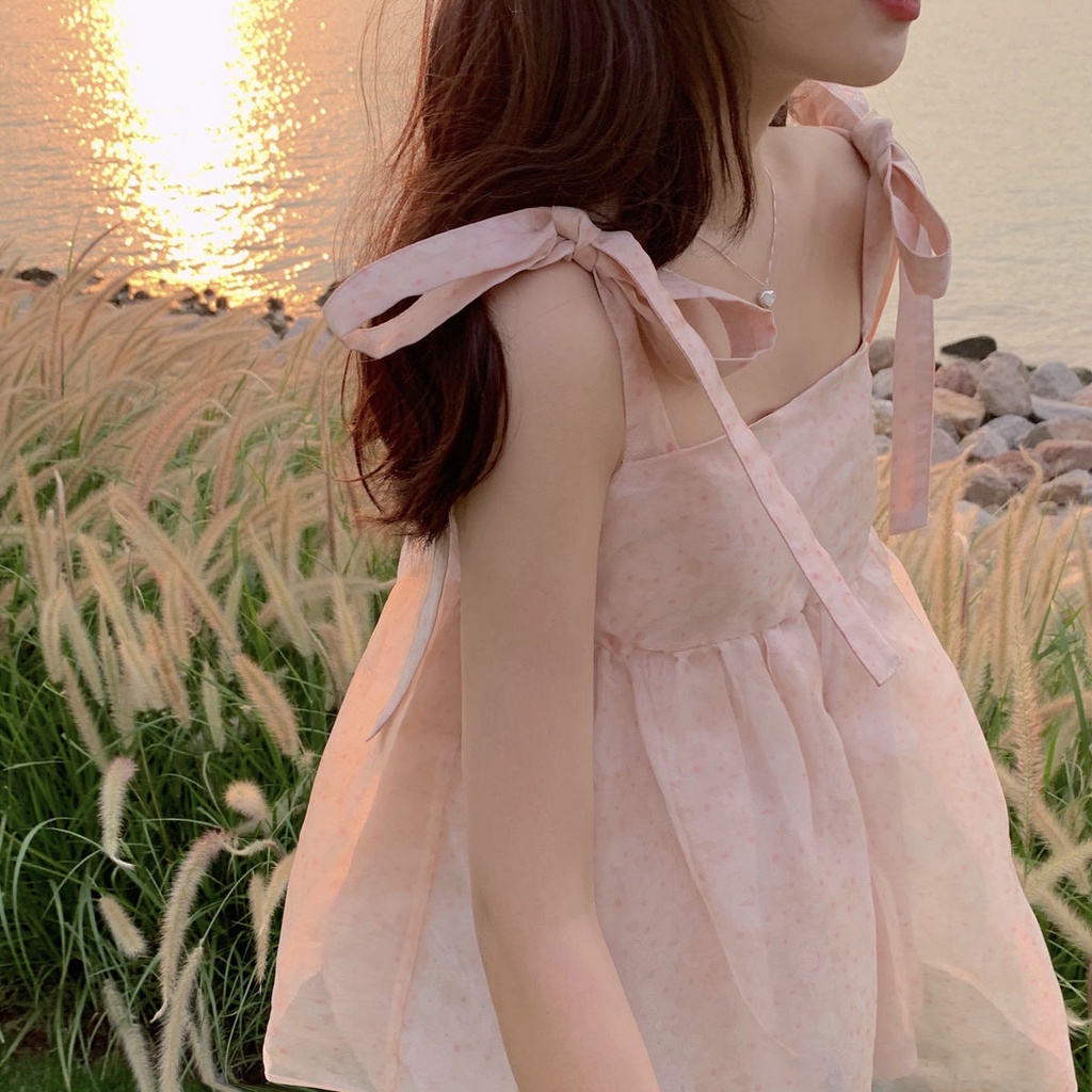 Áo Ống Phồng Không Tay Thời Trang Mùa Hè Dành Cho Nữ 2022