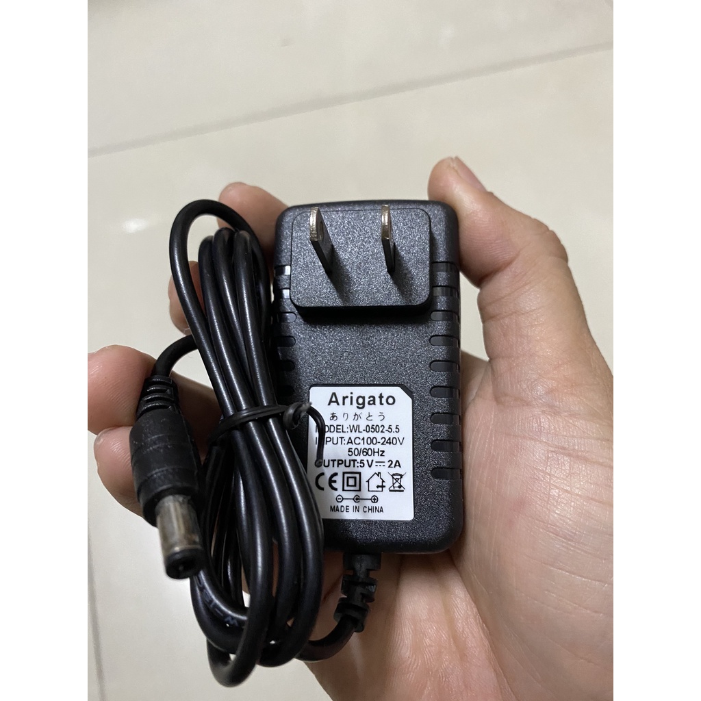 Adapter nguồn 5V / 2A chân to 5.5mm cho cho Modem, Bộ phát wifi, Switch...
