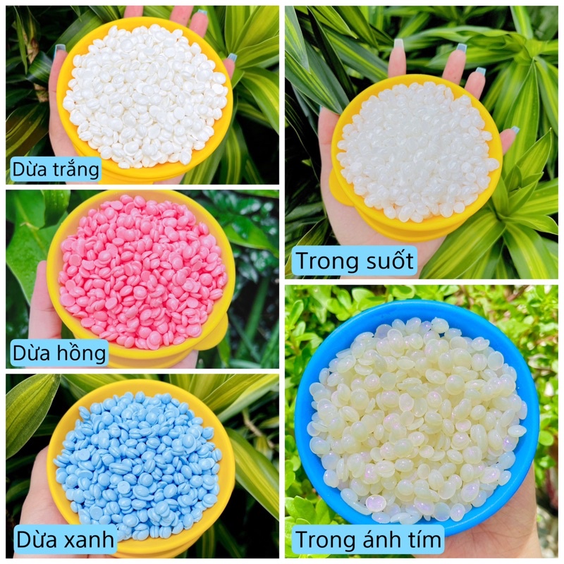 100GR SÁP WAX NÓNG DÙNG THỬ [TẶNG KÈM QUE GỖ PHẾT SÁP]