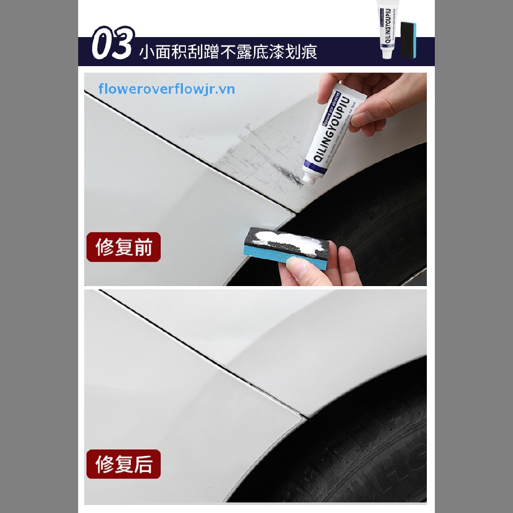Bộ Keo Đánh Bóng Xóa Vết Trầy Xước Thân Xe Hơi