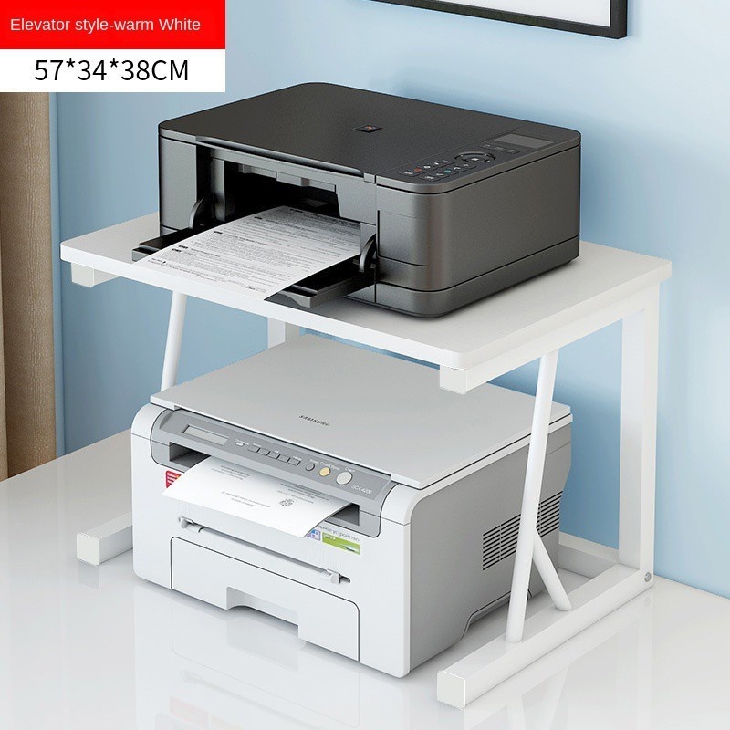 Kệ máy in 2 tầng Kệ photocopy gia đình hai tầng để bàn đa năng