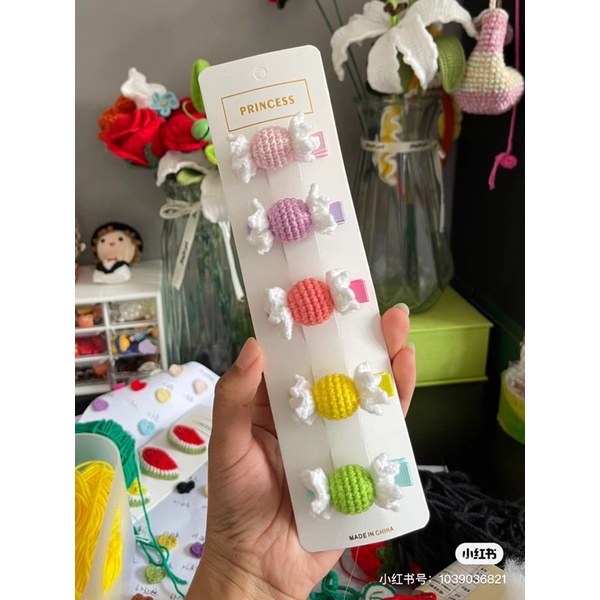 Kep tóc kẹo ngọt HandMade
