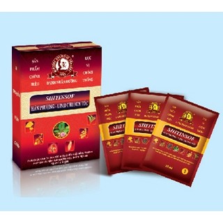 Cambo 10 hộp dầu gôi hán phương linh chi đen tóc