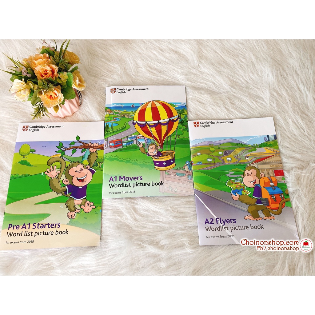 Bộ CAM wordlist picture book - 3 cuốn