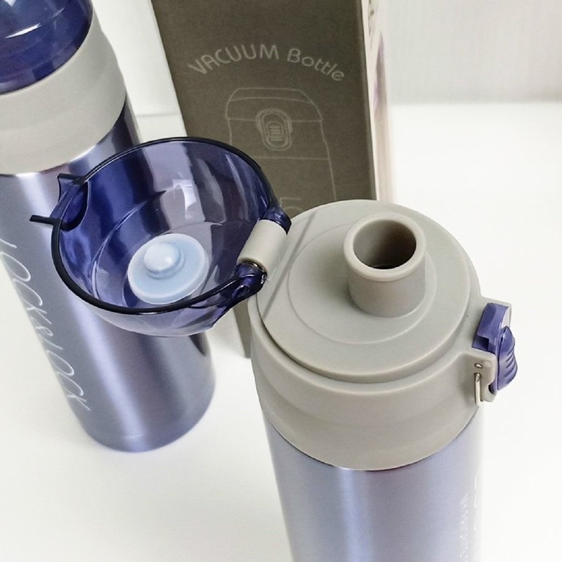 Bình giữ nhiệt LocknLock Vaccum Bottle LHC6800  LHC6800FU LHC6800 500ml màu Sapphire Gold - BABYHOPSG