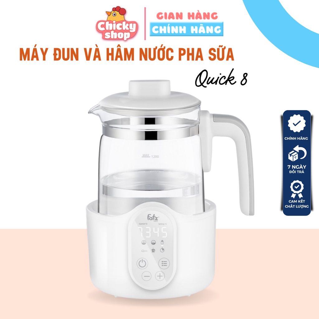 Máy đun nước và hâm nước pha sữa điện tử FATZ BABY Quick 8 FB3525TN