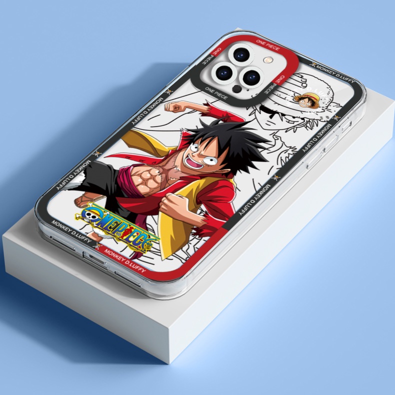 Ốp Điện Thoại TPU Mềm Hình Luffy Zoro ACE Cho Samsung Galaxy S10 S20 S21 S22 Plus Ultra S20FE S21FE Note 10 Plus Lite FE