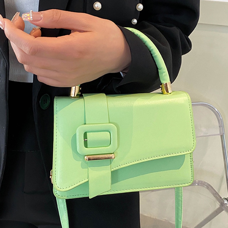 Túi Đeo Chéo Màu Kẹo Phong Cách Nhật Bản Đơn Giản Thời Trang Cho Nữ