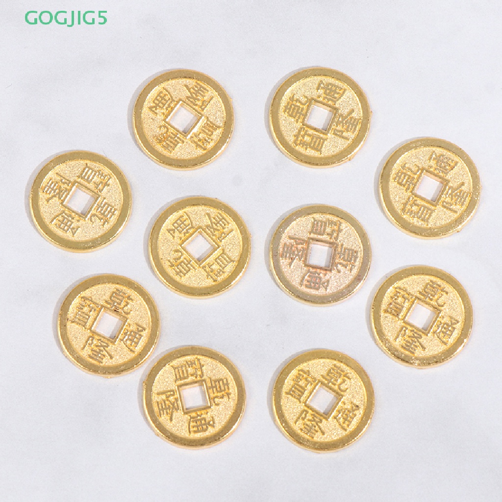 Mô Hình Gạch Vàng Mini Bằng Đồng Trang Trí Nhà Búp Bê 1: 12