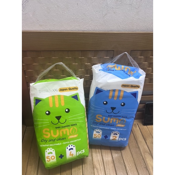 Tã quần SUMO M54/L54/XL54/XXL54/XXXL52/4XL52/5XL52/6XL52