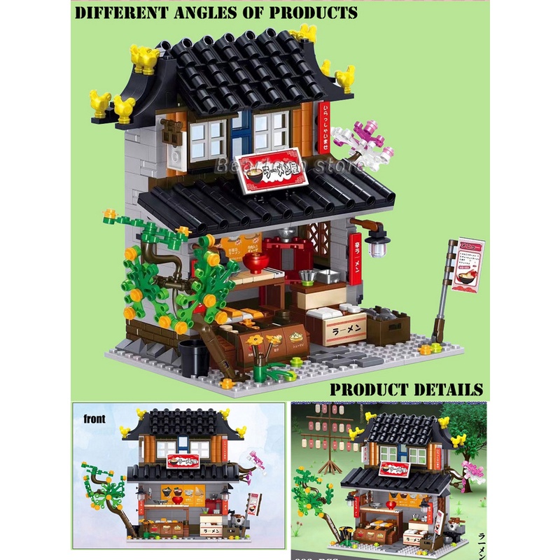 Compatible Lego Building Kit Street View Bricks toys