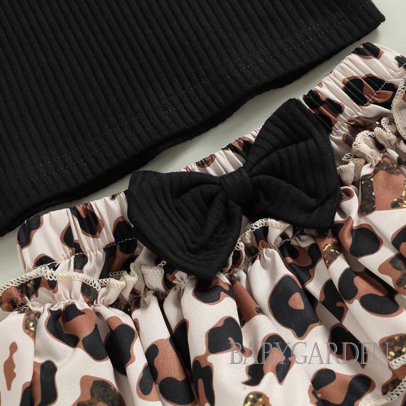 Set Áo Hai Dây + Quần Short + Băng Đô Cài Tóc Xinh Xắn Cho Bé Gái 0-24 Tháng Tuổi