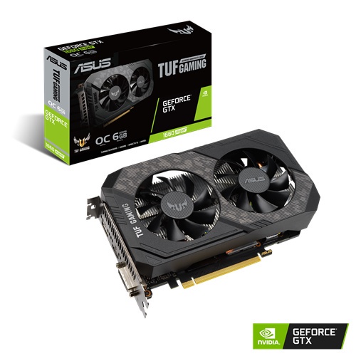 Card màn hình Asus GTX 1660 Super 6G OC GDDR6 TUF Gaming mới chính hãng bảo hành 36T