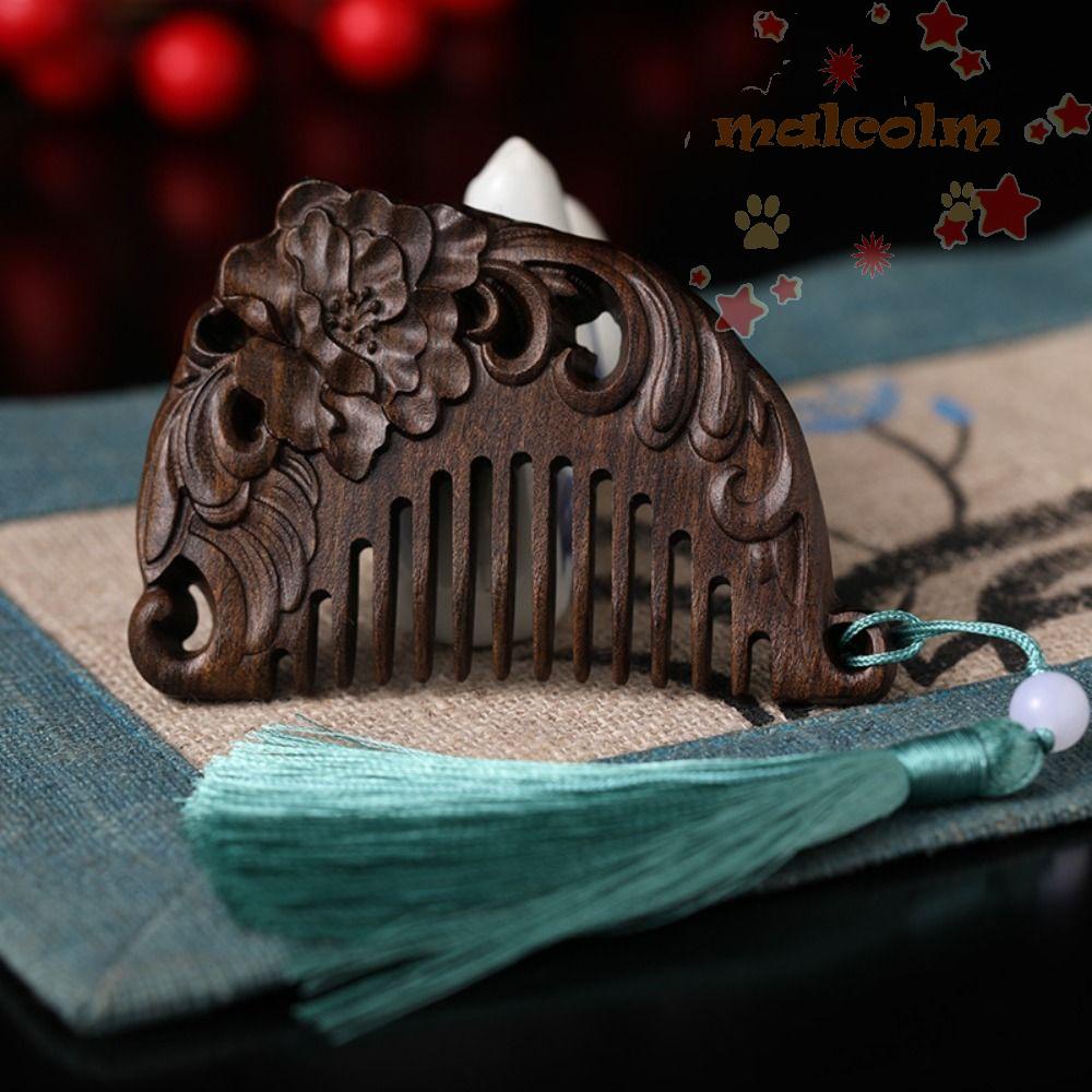 Lược Chải Tóc Malcom Tự Nhiên Dễ Mang Theo Cho Nam Và Nữ