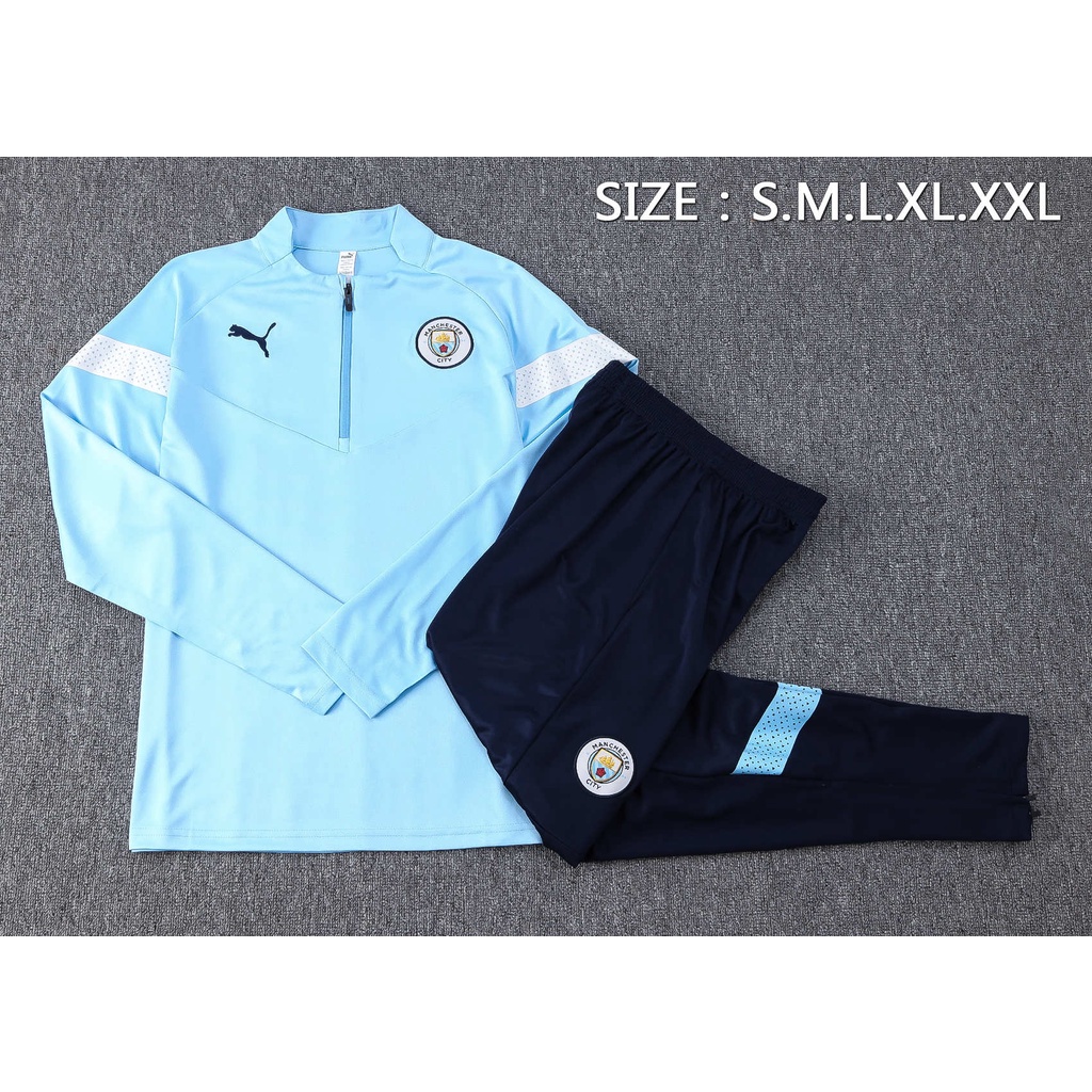 Bộ Quần Áo Thể Thao Bóng Đá Dài Tay Dành Cho Nam 22-23