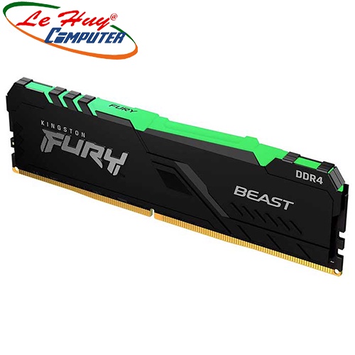 Ram Máy Tính Kingston Fury Beast RGB 16GB DDR4 3200MHz (KF432C16BBA/16)