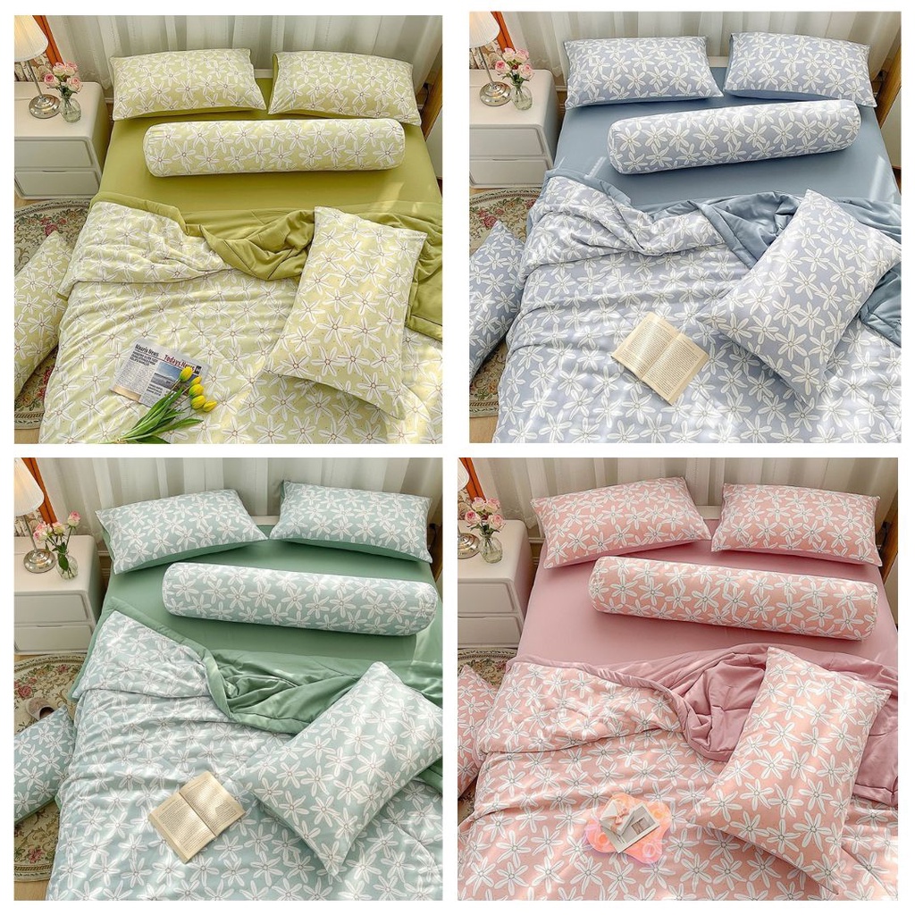 COTTON ĐŨI HÀN 5 MÓN HỌA TIẾT VINTAGE