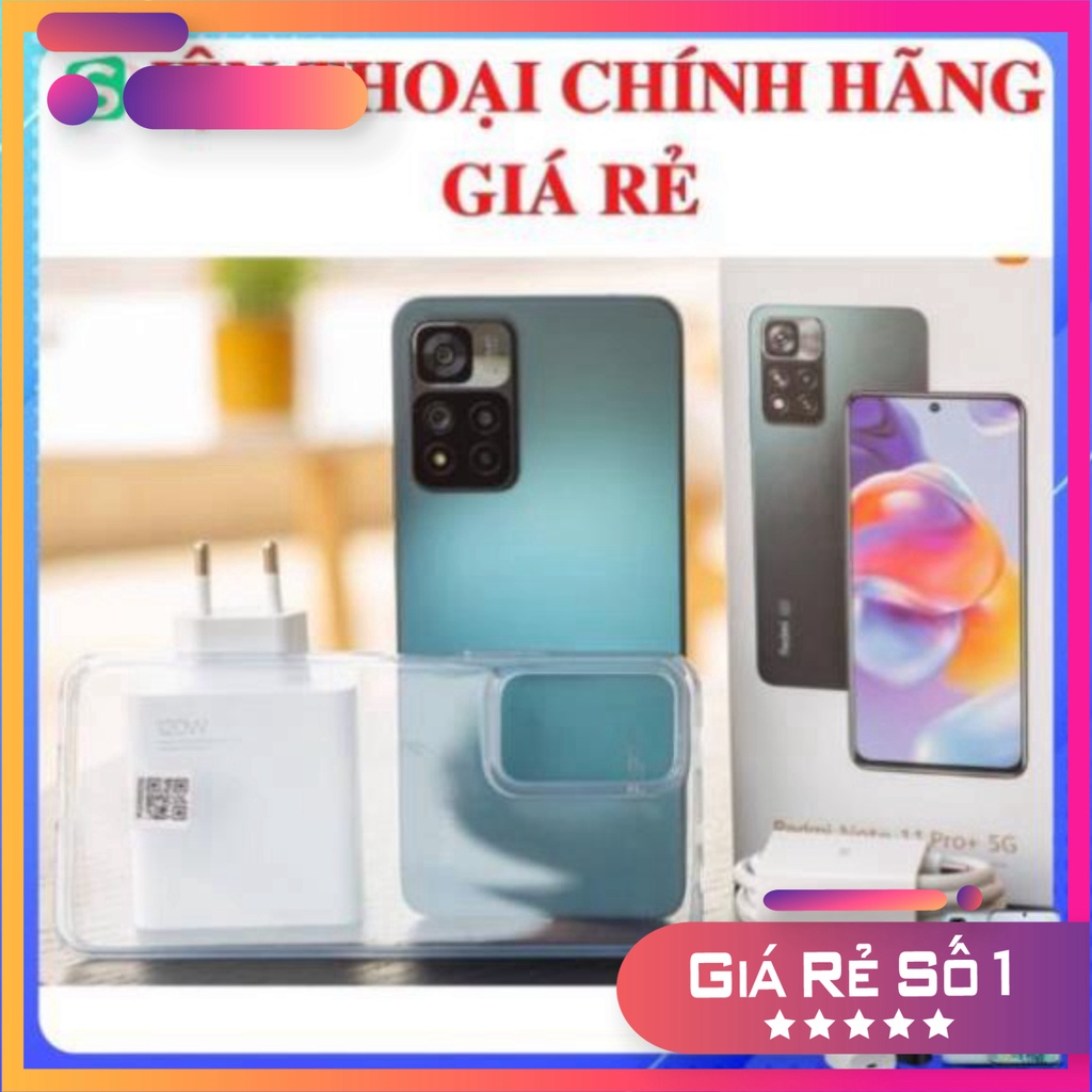 [Sale giá gốc Điện thoại Xiaomi Redmi Note 11 Pro Plus 5G (8GB - 256GB) - Hàng chính hãng nguyên seal - BH 12 tháng CD2]